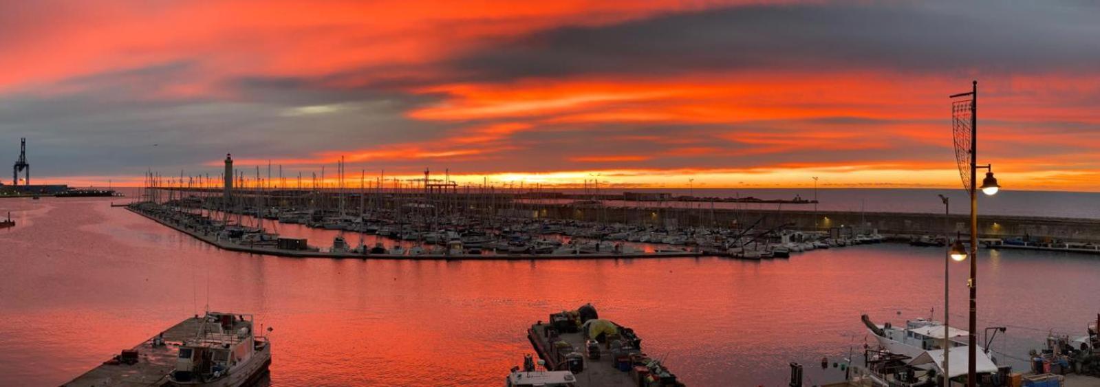 "Luigi" Balcon Sur La Mer Et Le Port De Sète Buitenkant foto